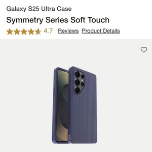 Otterbox Samsung Galaxy S25 Ultra Case Symmetry Series Soft Touch In Purple